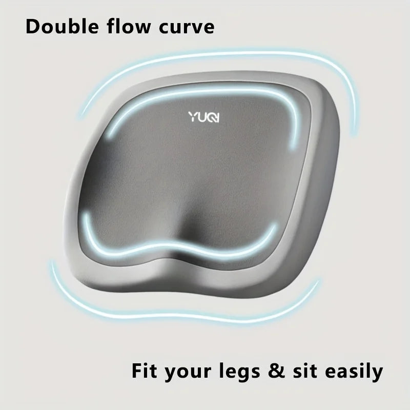 Ergonomic Memory Foam Office Chair Cushion with Adjustable Hip & Waist Support