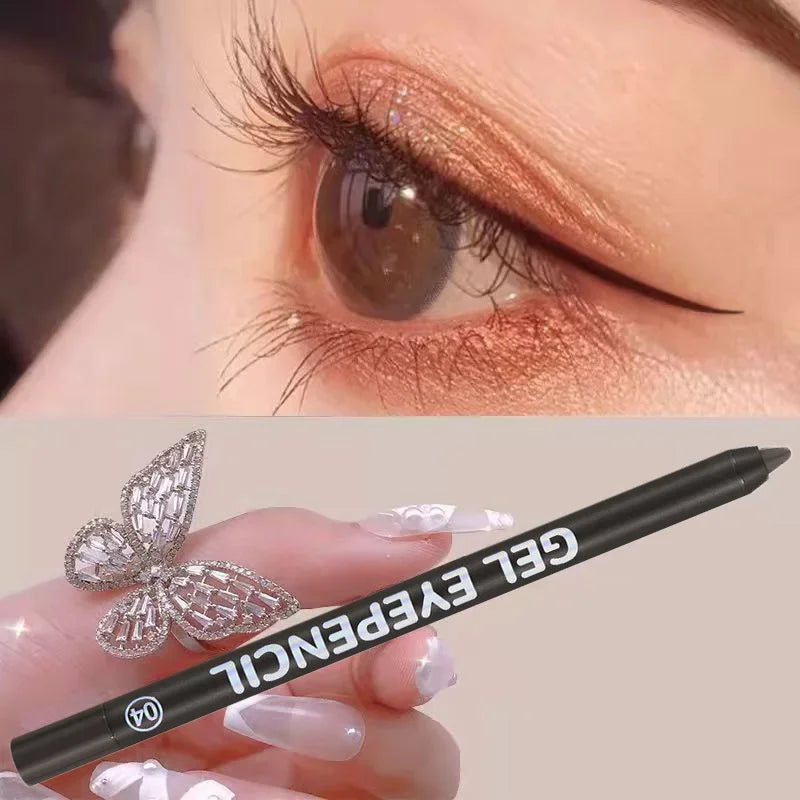 Waterproof Pearlescent Eyeliner Pencil Set - Matte, Long-Lasting, Multiple Colors