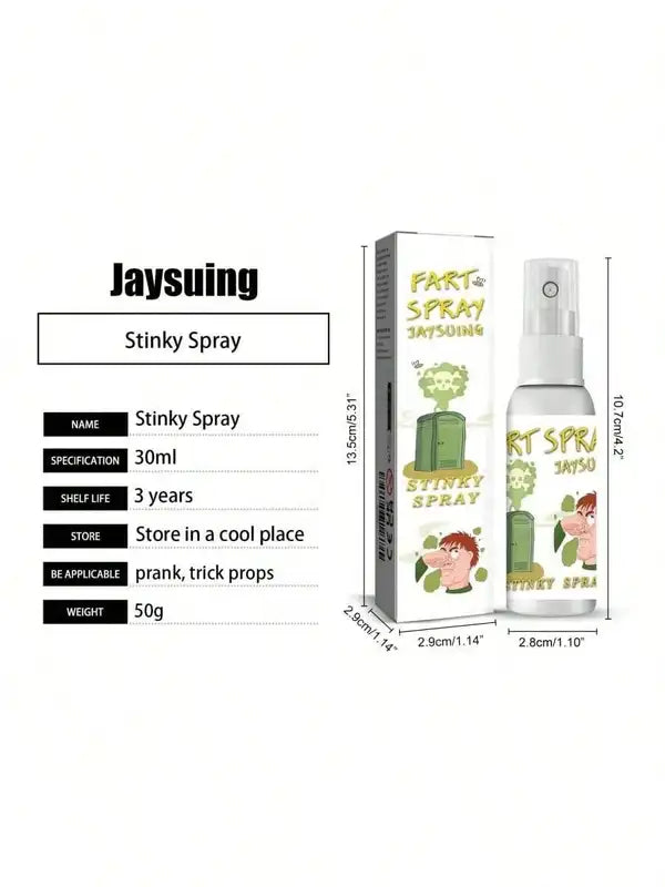 Prank Stink Spray - Hilarious Fart & Smell Pranks for Parties, April Fools