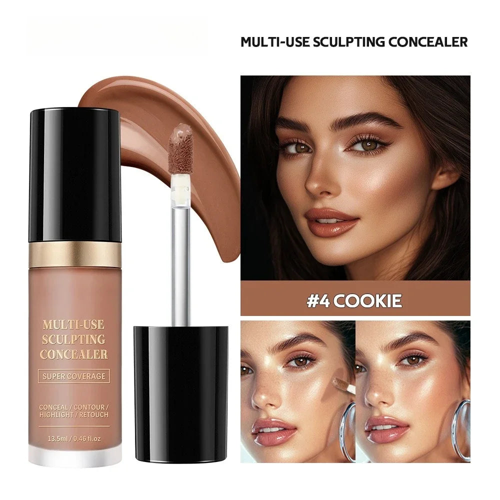 Multi-Use Concealer Cream Oil-Free Long Lasting Hydrating Face Makeup