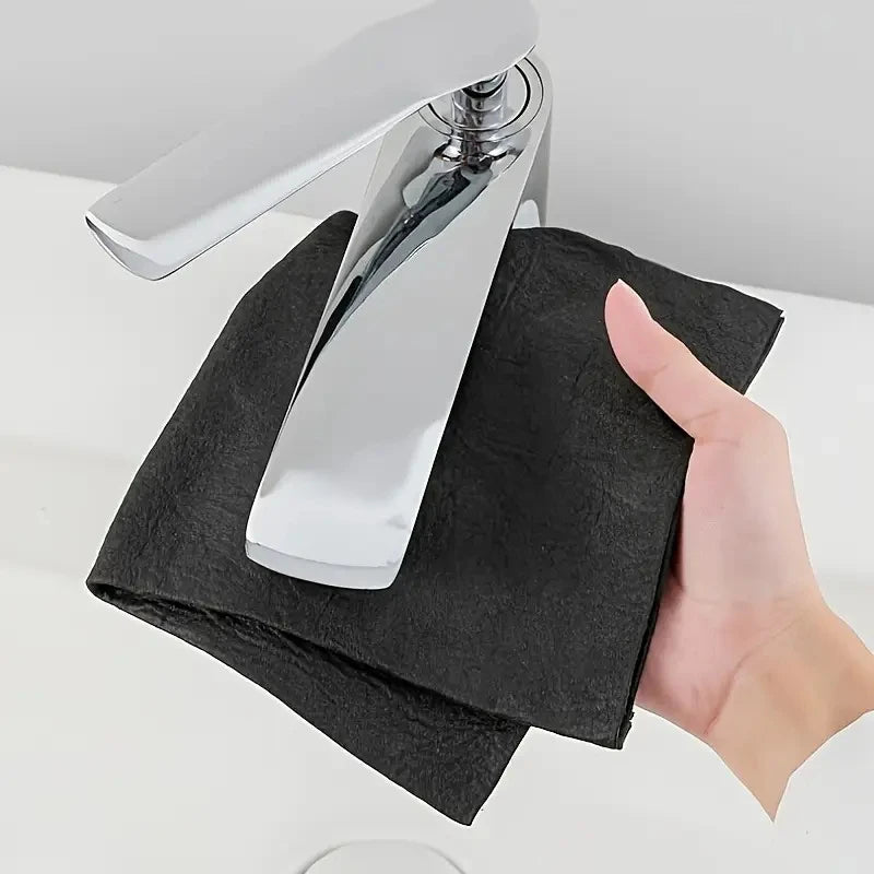 Reusable Glass Cleaning Cloth - Thickened, Streak-Free Window Towel for Home & Kitchen