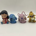 4pcs Anime Action Figures - Lilo Stitch Angel Collectible Toys for Desktop Display