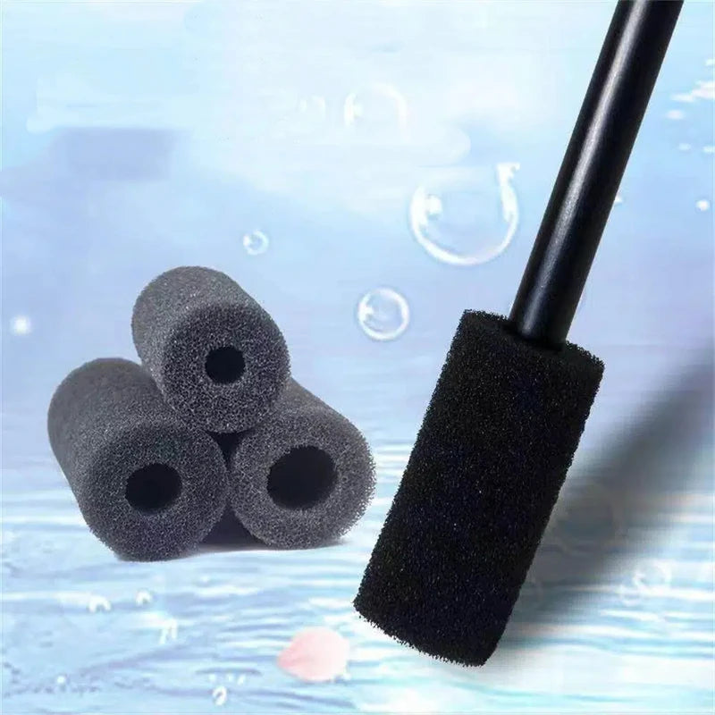 Aquarium Pre Filter Sponge Set - Fish Tank Inflow Inlet Foam for Small Fish & Shrimp