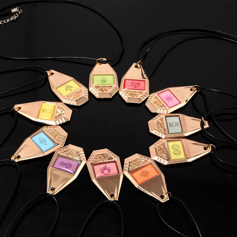 Digimon Adventure Necklace Crest Emblem Digital Monster Pendant Collectible Gift
