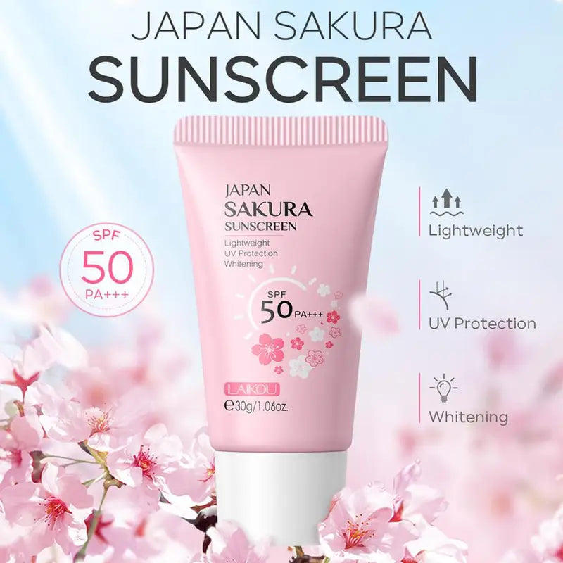 SPF50 Sunscreen Cream for Face & Body, Moisturizing UV Protection Lotion