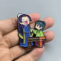 Anime Couple Enamel Brooch Pin Cartoon Jewelry Fashion Accessories