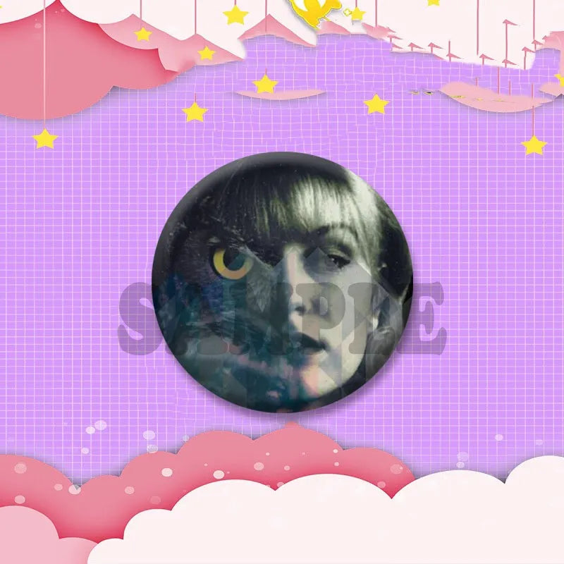 Horror Laura Palmer Enamel Pin - Twin Peaks Creative Brooch for Bags & Clothes
