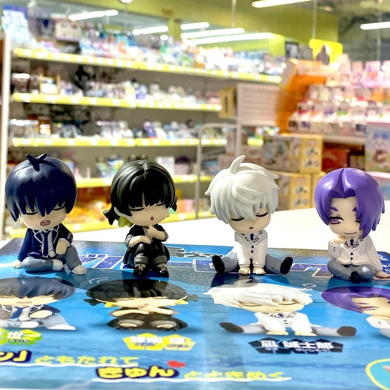 Anime Action Figures Set - Isagi Yoichi, Nagi Seishiro, Bachira, Meguru, Mikage, Reo - 4 Pack Collectible Toys