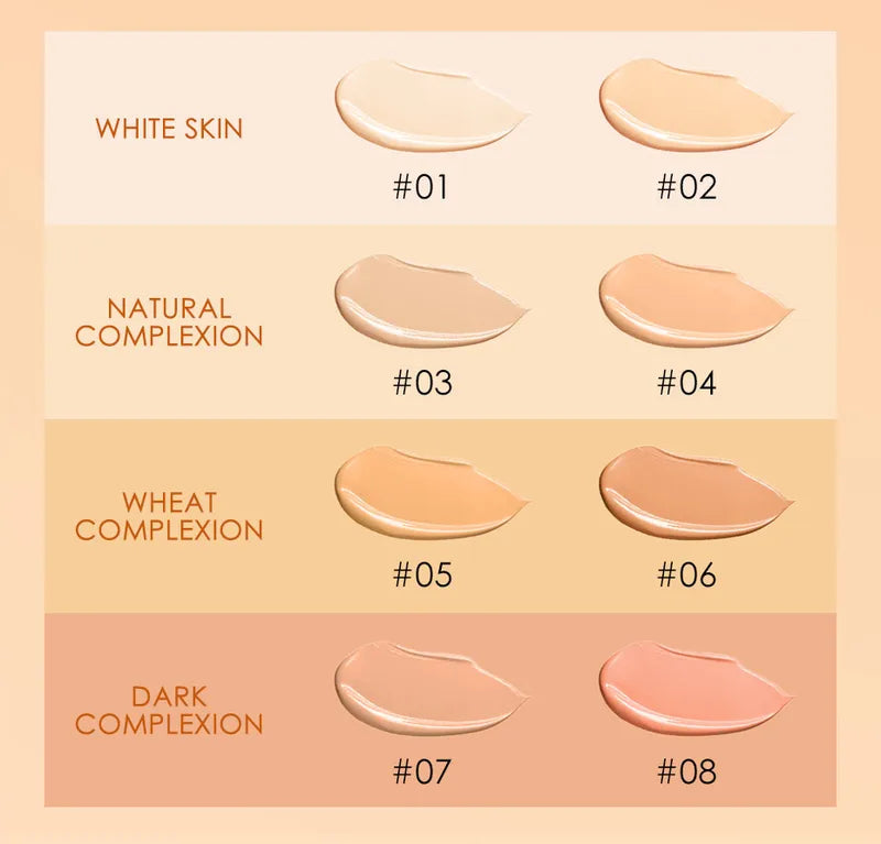 Full Coverage Liquid Foundation Cream with Oil Control & Moisturizing | 30g for Women