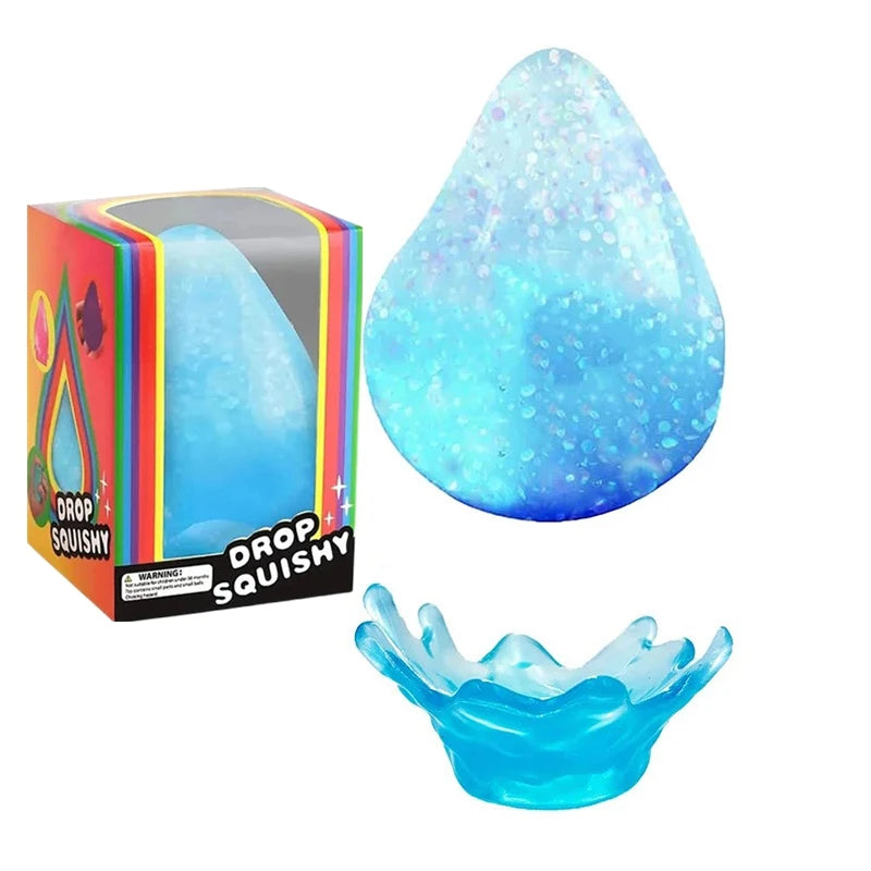 Relaxation Water Drop Pinch Ornament - Slow Rebound Office Decor Set