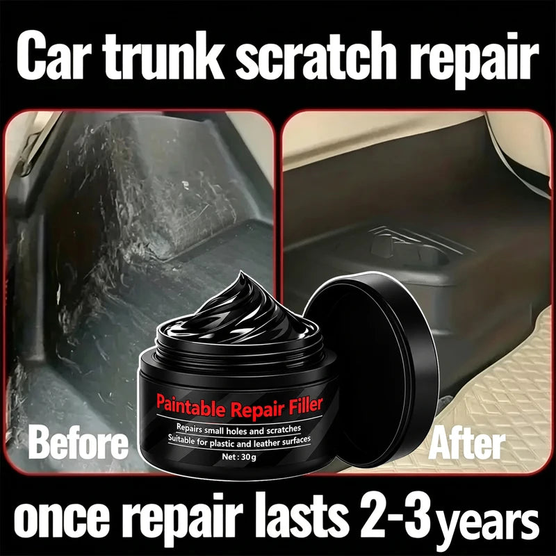 Car Interior Scratch Repair Wax for Plastic & Leather Surfaces - Minor Holes & Scratches