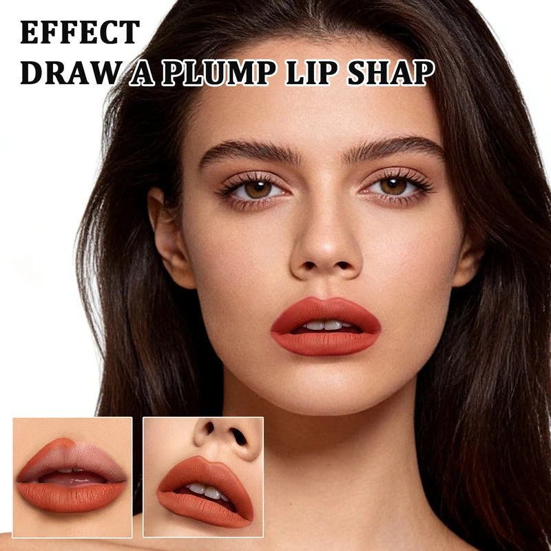 Lip Liner Pencil Set - Long Lasting Waterproof Smudge Proof Natural Finish 3 Colors