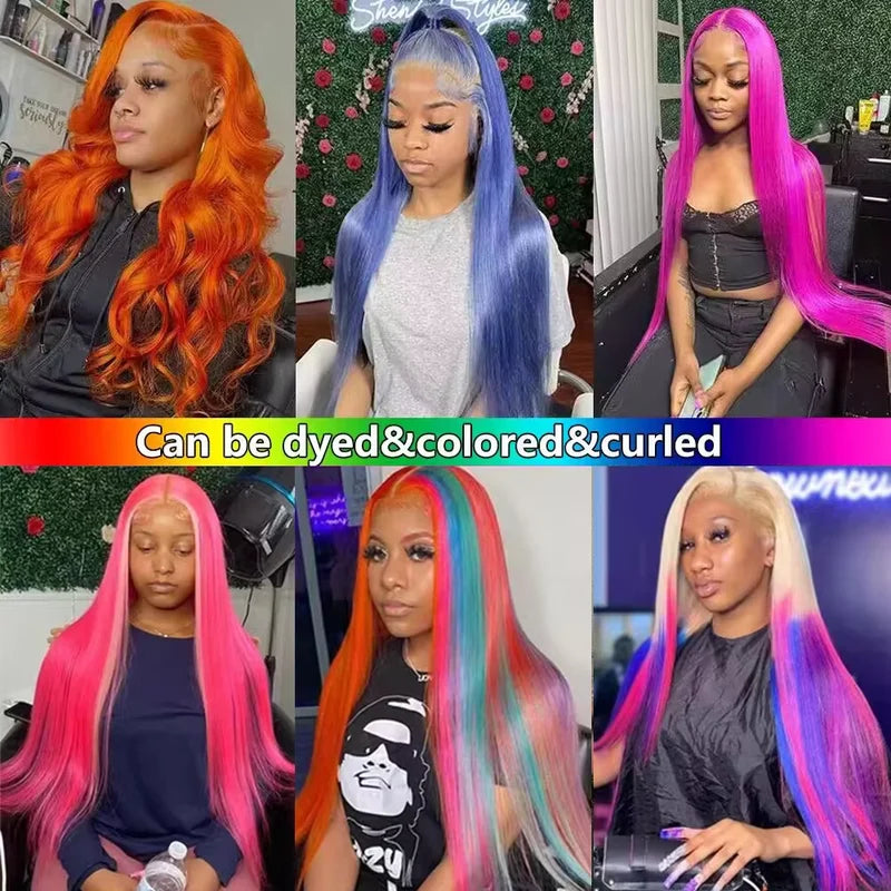 Blonde 613 Straight HD Lace Front Wig Human Hair 13x6 & 13x4 Frontal for Black Women