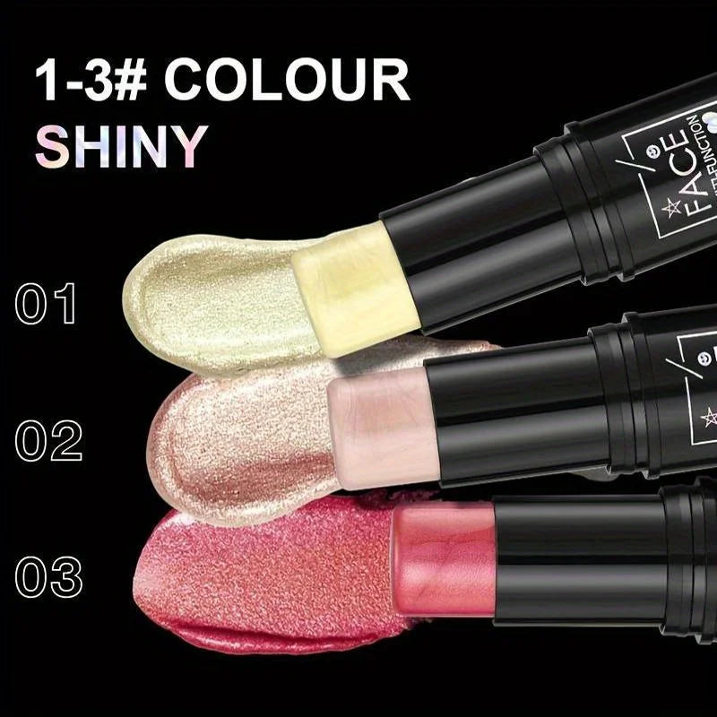 3-in-1 Waterproof Multi-Function Makeup Stick for Face, Eyes & Cheeks, Long-Lasting