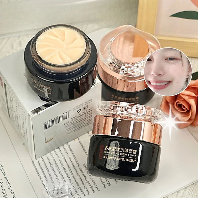 Anti-Aging Face Cream with Polypeptides, Deep Hydration & Brightening