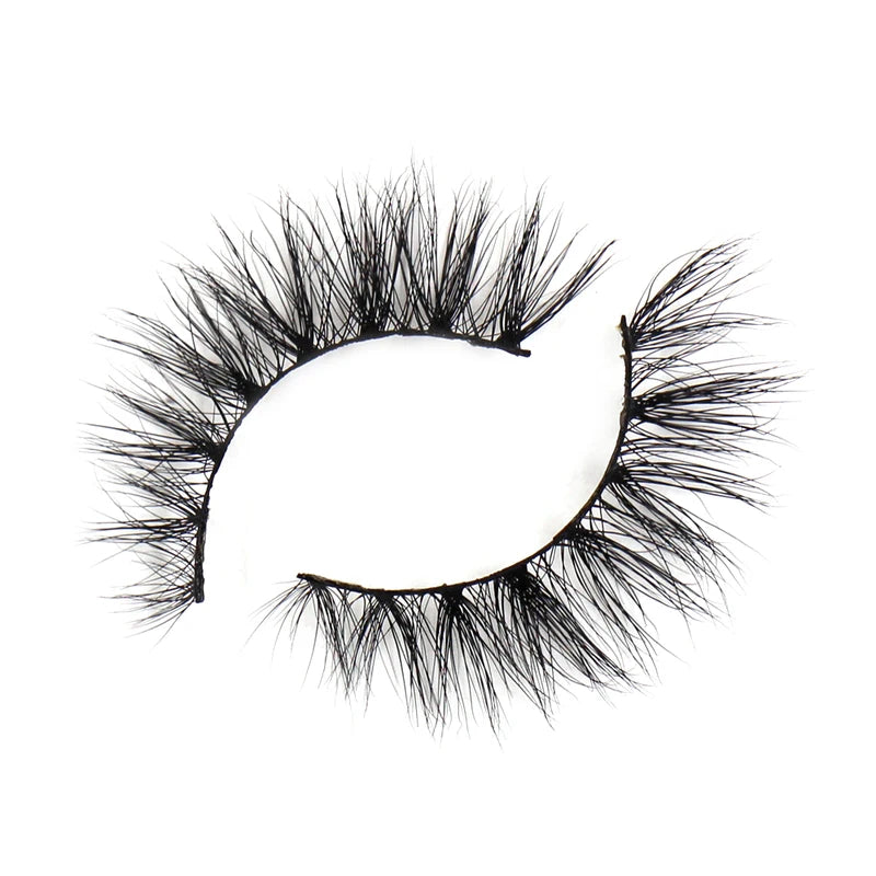 3D Mink False Eyelashes Fluffy Wispy Full Strip Makeup Lashes