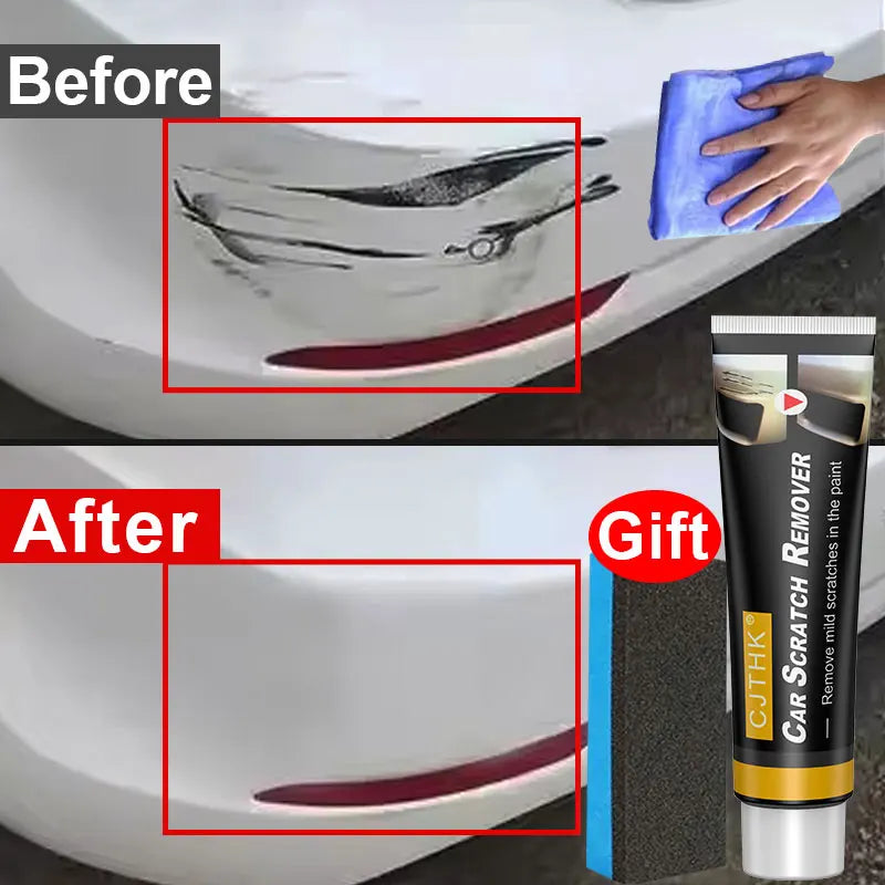 Car Scratch Remover Kit - Auto Paint Repair & Polishing Tool for Mild Scratches