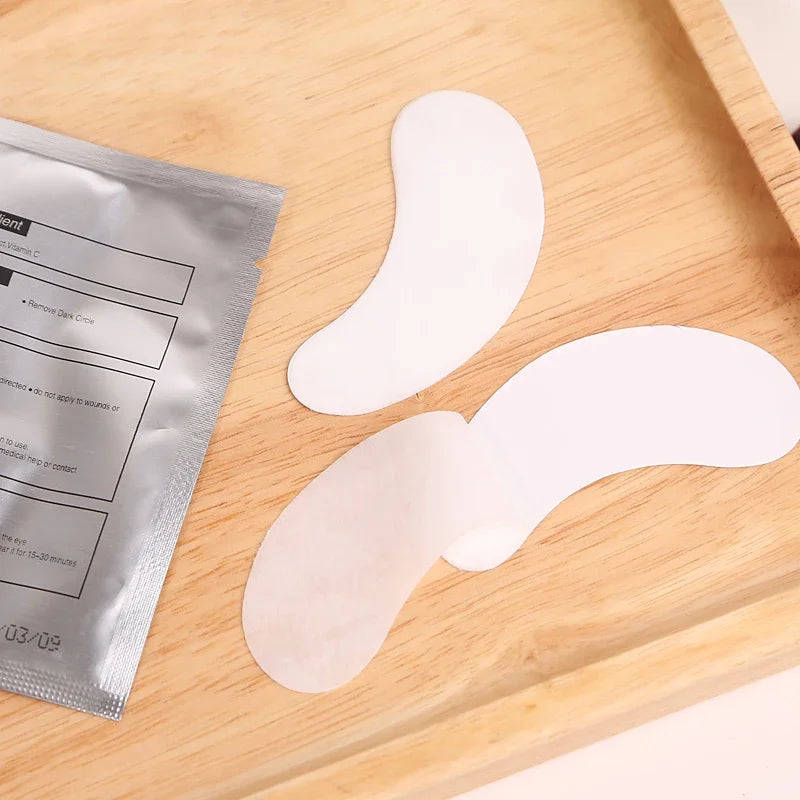 Eyelash Under Eye Patches 200 Pairs Hydrogel Eye Mask Gasket Makeup Tools