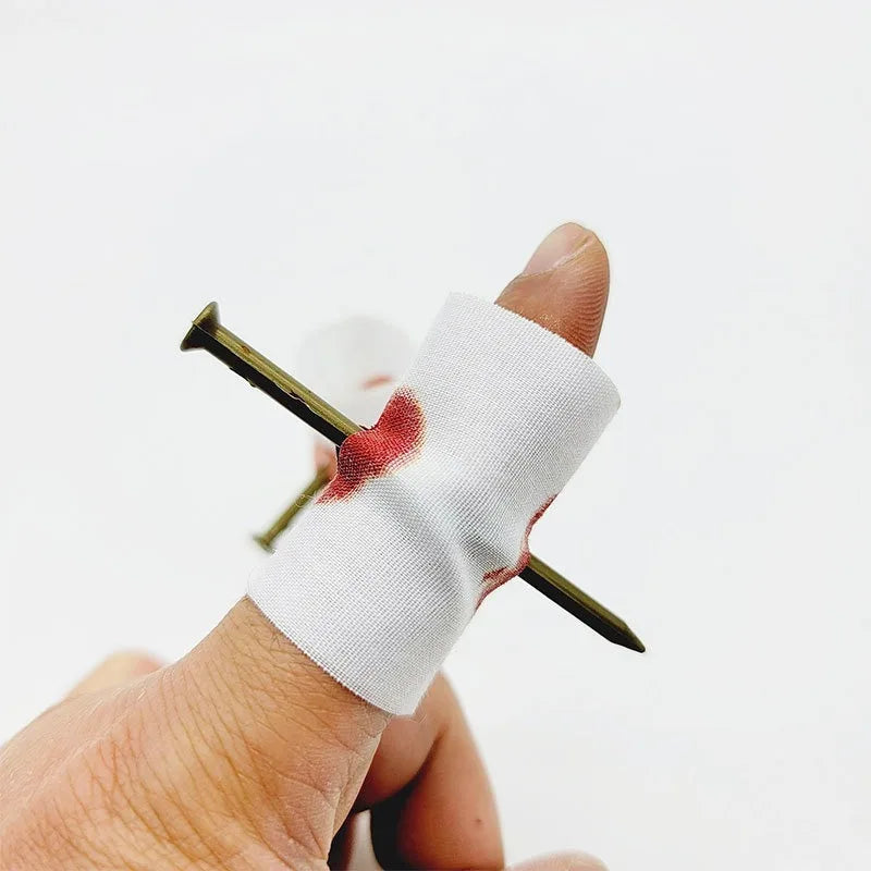 Halloween Fake Nails Prank Toy with Realistic Fingers for Kids and Adults
