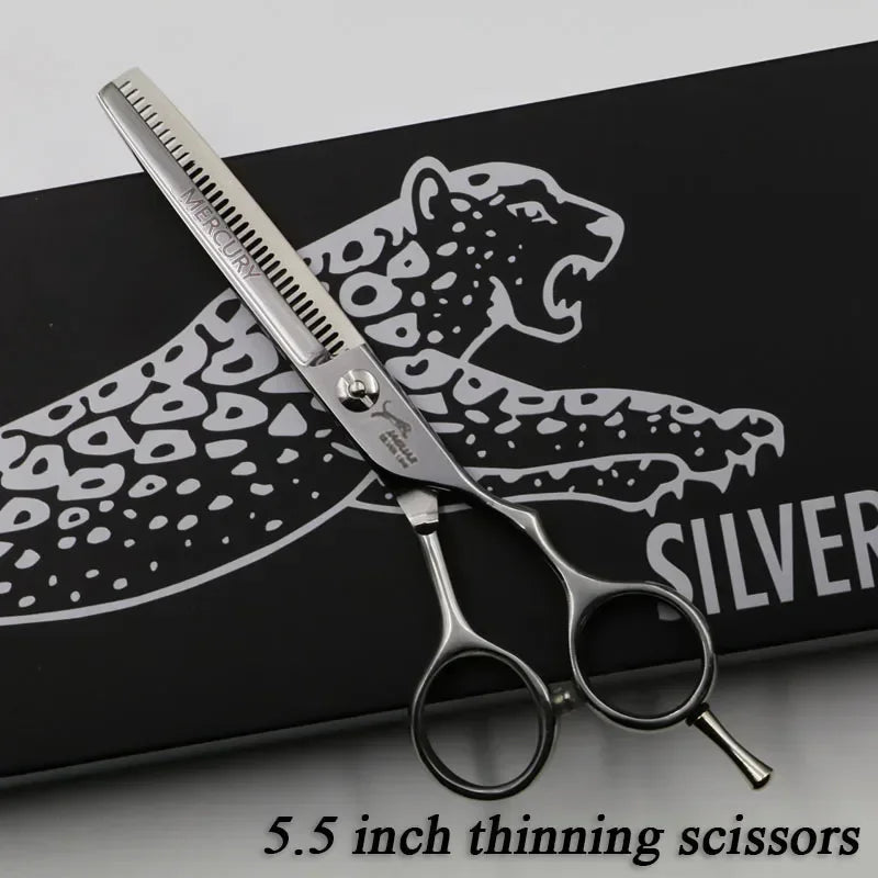 Professional Hairdressing Scissors Set 4 Sizes Stainless Steel Barber Shears