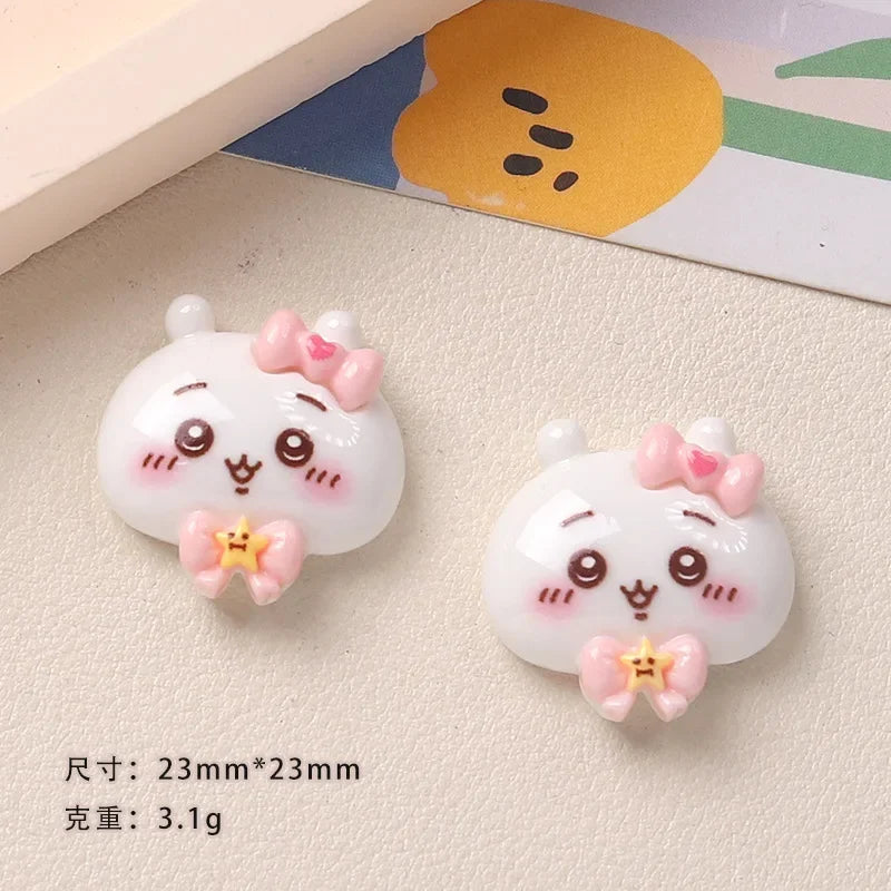 Cartoon Resin Hairpin Phone Case Shoe Buckle Accessories - Handmade USAKI Design