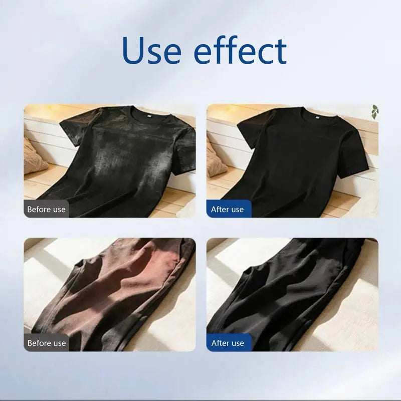 Black Fabric Dye Sheets for Clothing & Textile Revitalization - 10 Pack