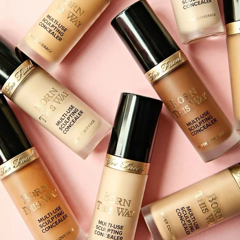Multi-Use Concealer with Hyaluronic Acid - Flawless Shades for Face & Under Eye