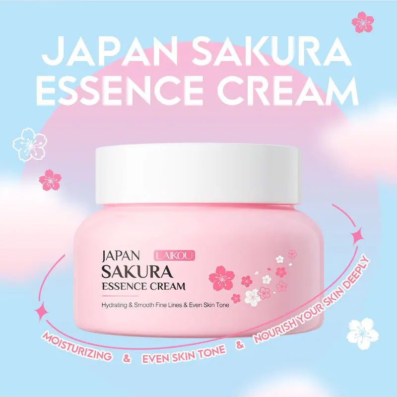2pcs Sakura Face Cream - Moisturizing & Skin Elasticity Boosting Facial Moisturizer