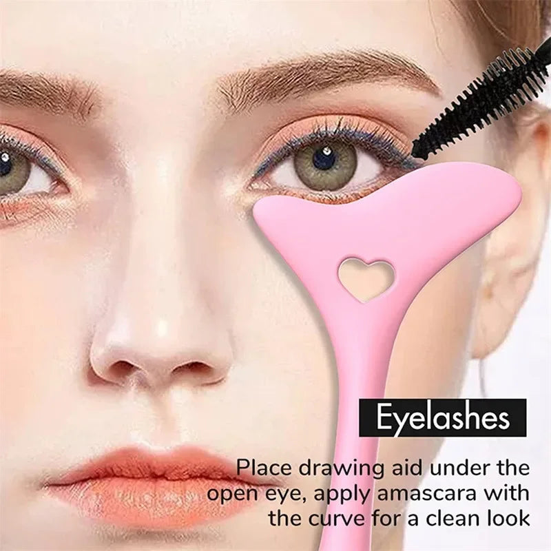 Multi-Functional Eyeliner & Lipstick Makeup Tool Silicone Aid - Reusable