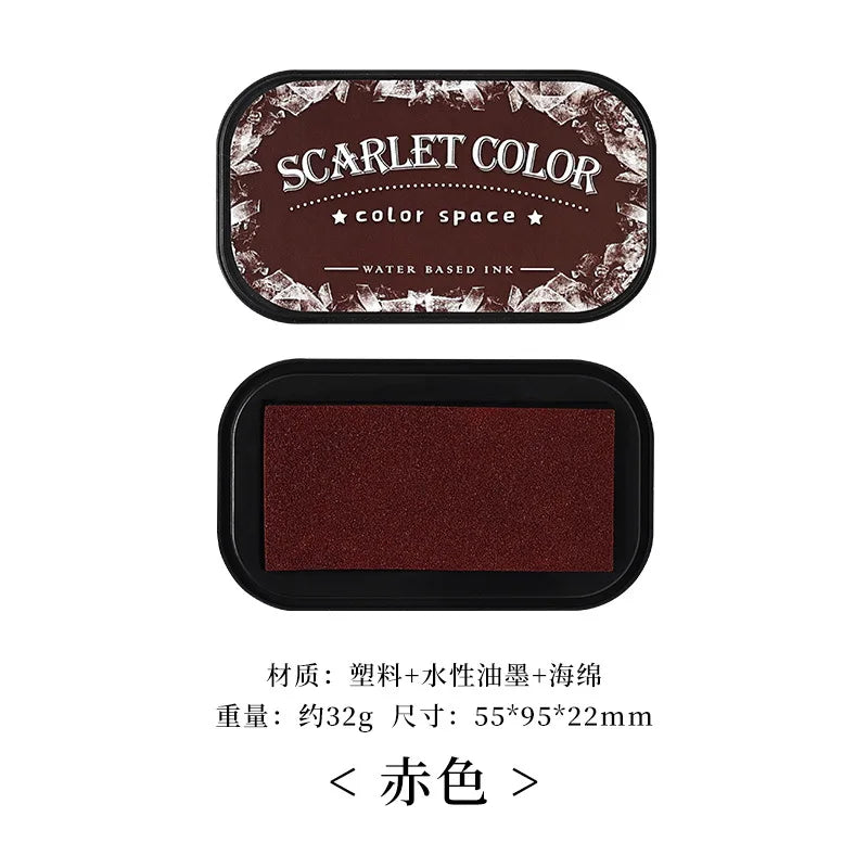 Water-Based Inkpad for Arts & Crafts - High Density Sponge Ink for Scrapbooking & Planning