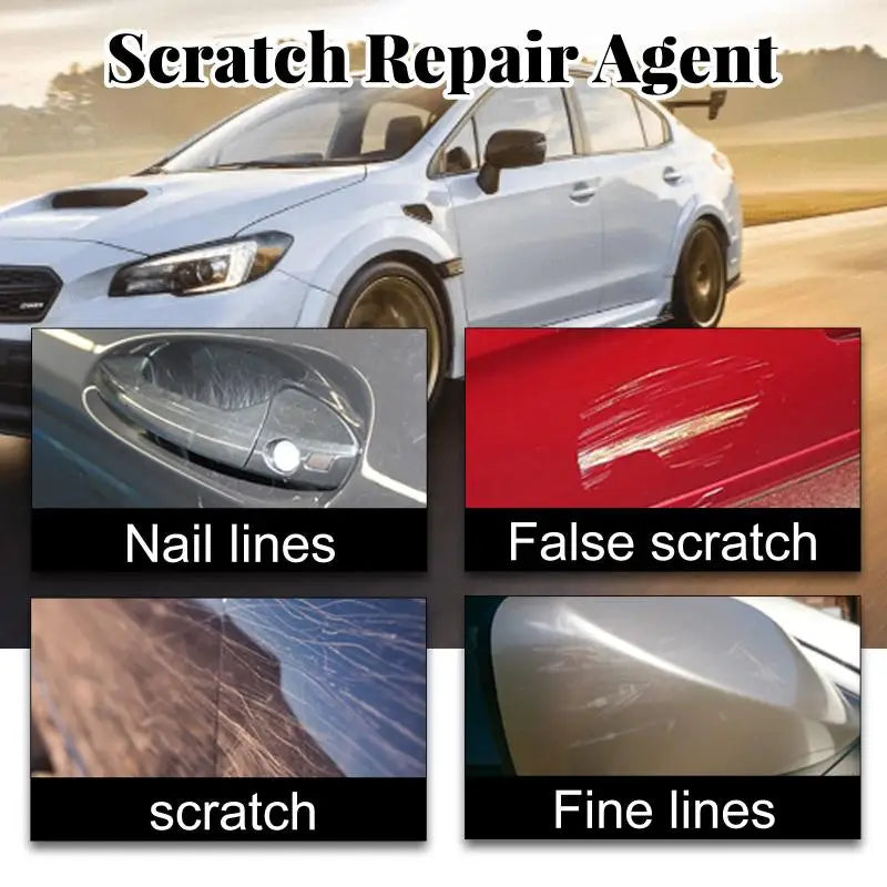 Car Paint Protection Wax Kit with Repair Paste and Wipe Cloth - 100ml
