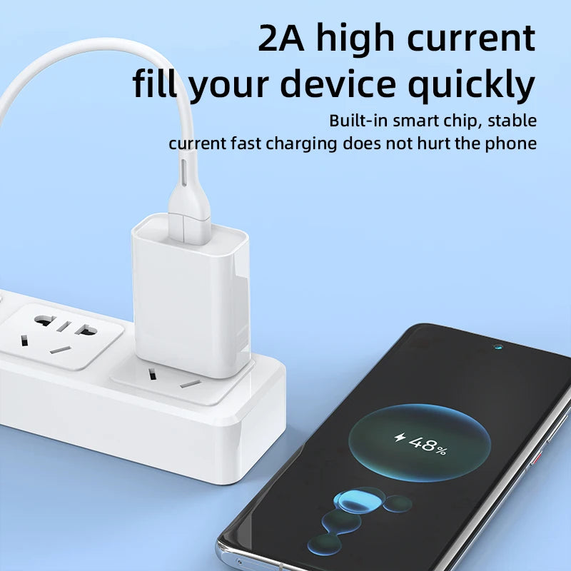 Universal 5V 2A USB Wall Charger 10W Fast Charging Power Adapter for Smartphones
