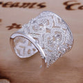 925 Sterling Silver Wedding Ring for Women - Crystal Noble Charm Jewelry