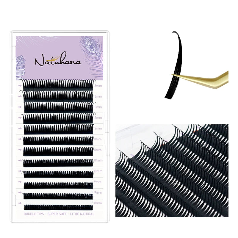 False Eyelash Extensions Mink Spikes Wispy Natural Makeup Lashes - All Variants