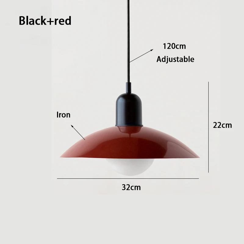 Modern Nordic Style Chandelier for Dining & Living Rooms - Bauhaus Design