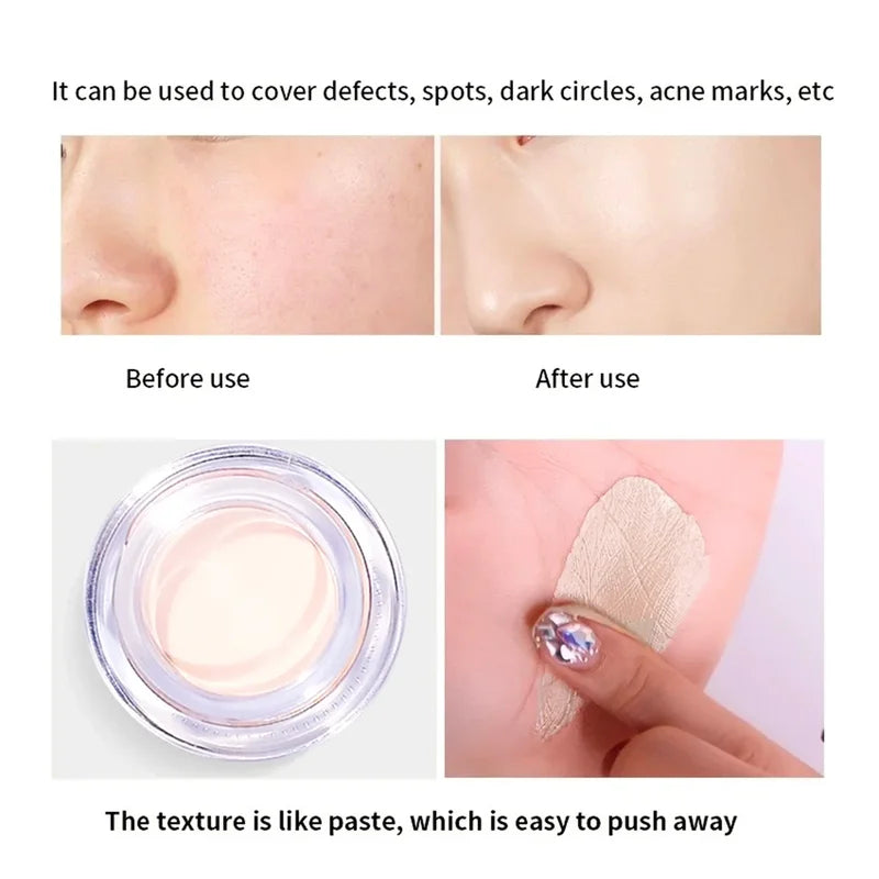 Full Coverage Waterproof Concealer for Tattoos, Scars & Blemishes - Natural Matte Finish, All Skin Tones