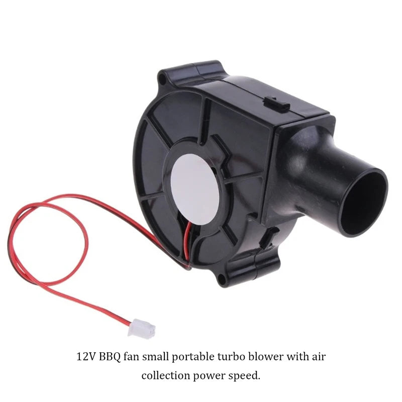 Portable Adjustable Speed BBQ Fan Handheld Air Blower for Camping Grilling