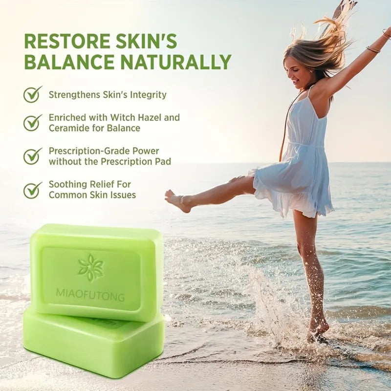 Gentle Anti-Fungal Tea Tree Oil Soap for Sensitive Skin - Moisturizing Acne Care