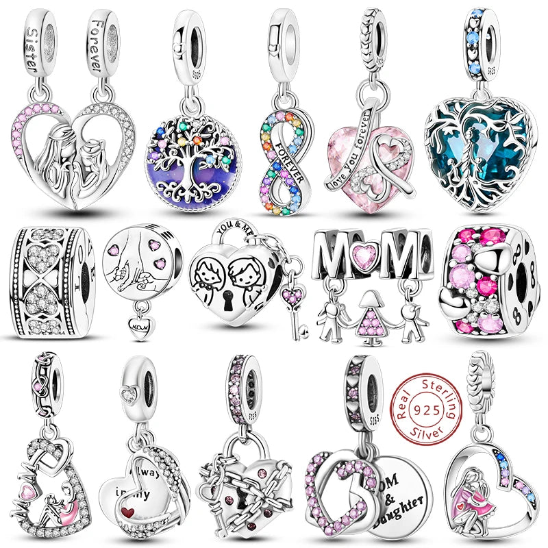 Sterling Silver Tree of Life Charm for Bracelets & Necklaces - Women Jewelry Gift