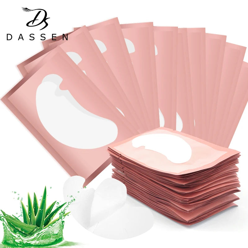 Hydrogel Eye Patches for Eyelash Extensions - Under Eye Pads, 100/500 Pairs