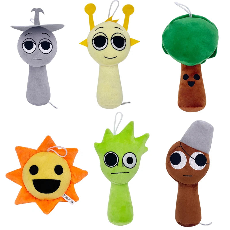 Plush Toy Doll Kids Cartoon Pillow Gift - Multiple Colors 20cm