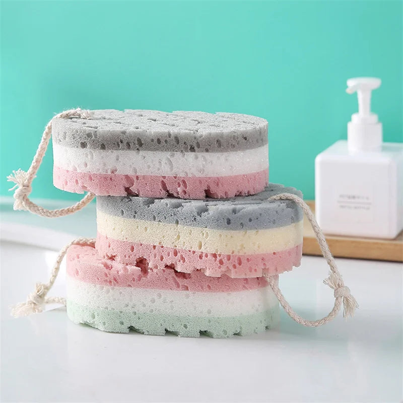 Exfoliating Body Sponge Bath Brush for Whole Body Massage and Cleansing