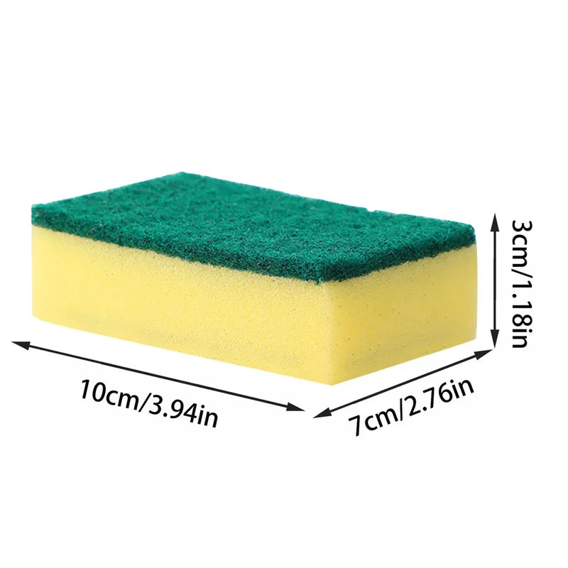 30PCS Kitchen Dish Scrubber Sponges with Nano Emery Rust & Stain Remover Set