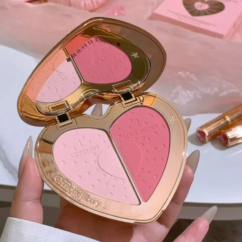 Lipstick & Makeup Palette Set - Love Series with Cushion Foundation & Love Effect