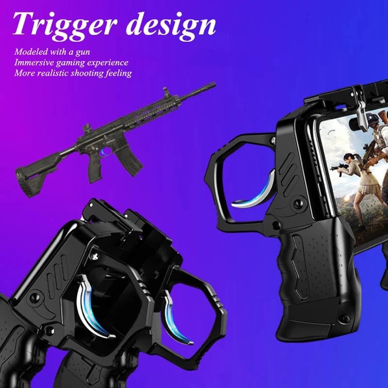 Mobile Gaming Controller for PUBG & Call of Duty - Phone Joystick Gamepad for Android & iPhone
