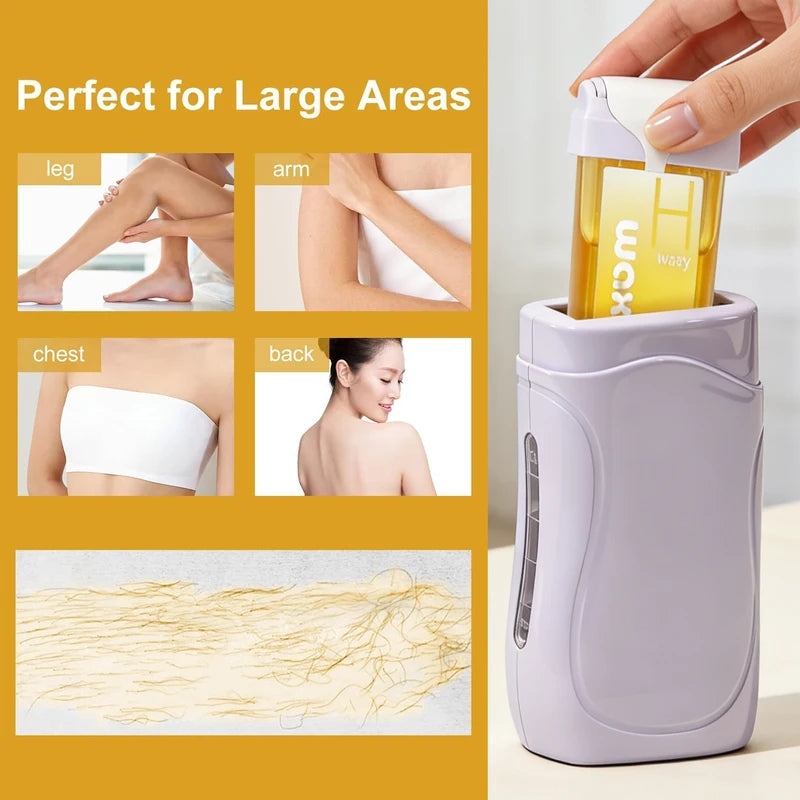 Electric Waxing Warmer for Hair Removal Portable Salon & Home Use