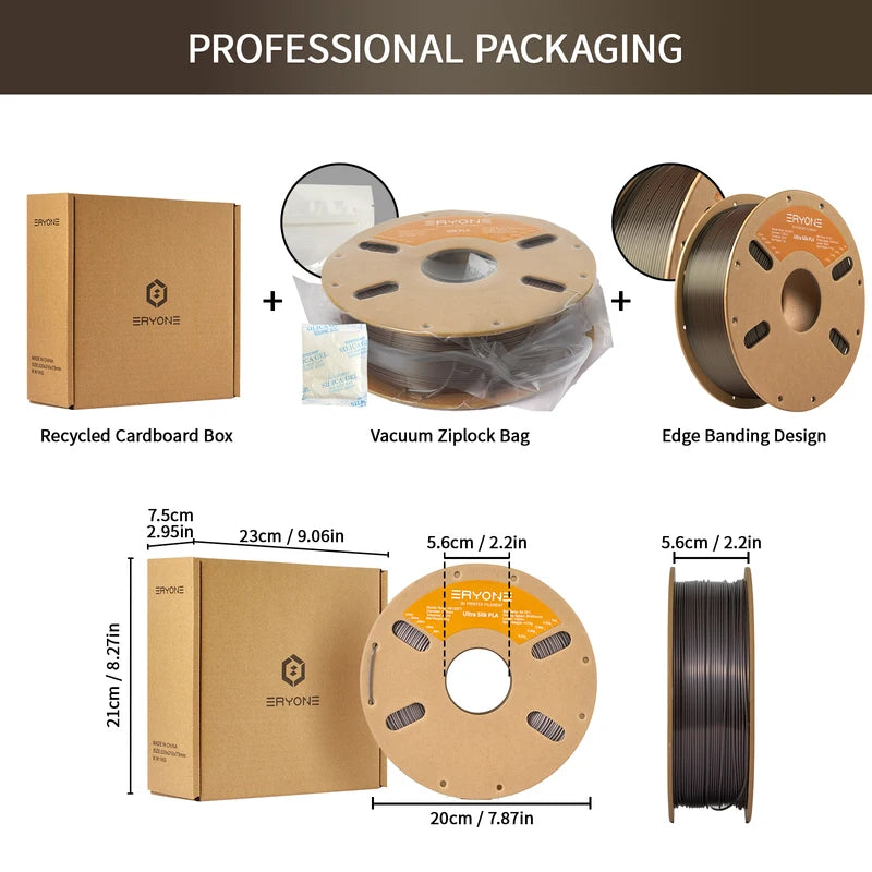 Ultra SILK PLA Filament 3D Printing 1.75mm 1Kg High-Quality for 3D Printer