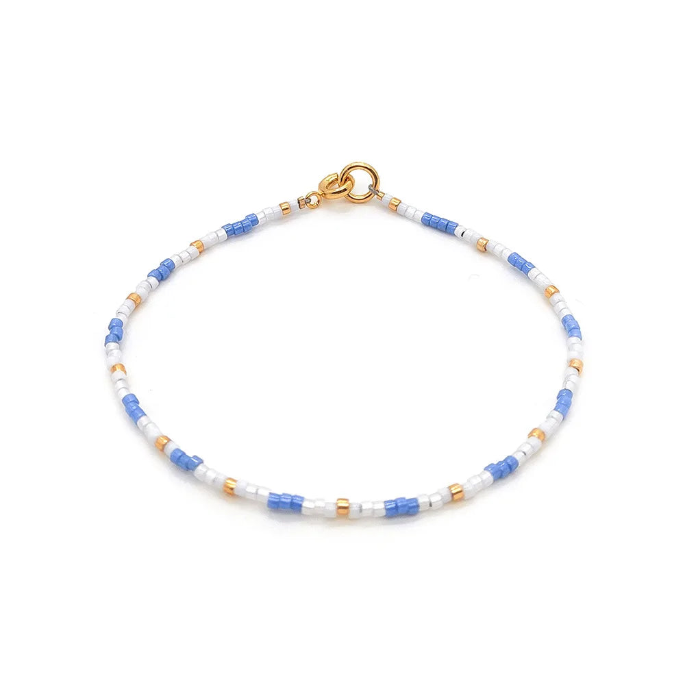 Dainty Beaded Bracelet for Women Jewelry Gift - Multiple Colors & Variants
