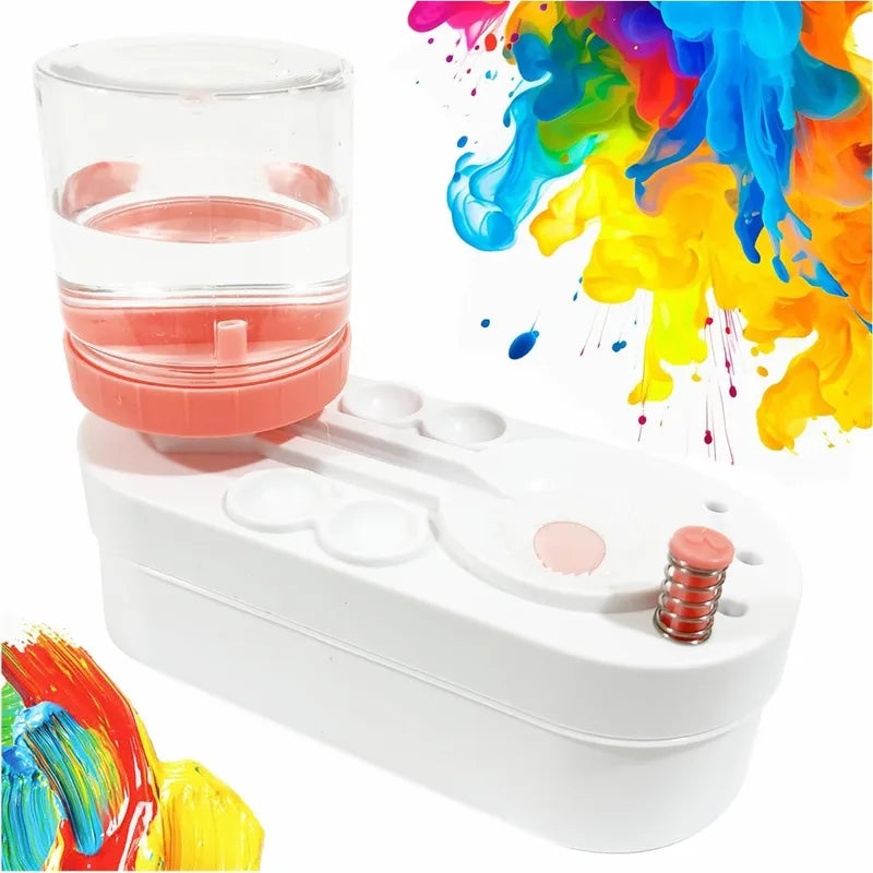 Upgraded Paint Brush Cleaner Brush Rinser with Water Circulation System - Multi-Color Available