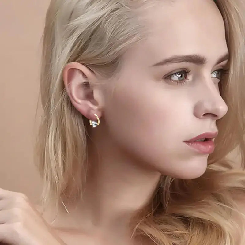 Magnet Therapy Germanium Earrings for Weight Loss & Body Relaxation